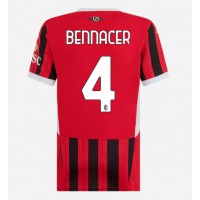 AC Milan Ismael Bennacer #4 Hjemmebanetrøje Dame 2024-25 Kortærmet